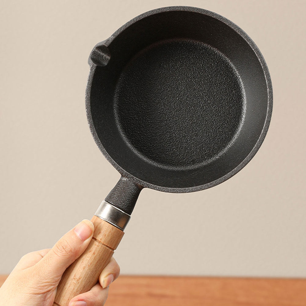 Skillet Cast Iron Camp - Mini Cast Iron Egg Skillet Flat