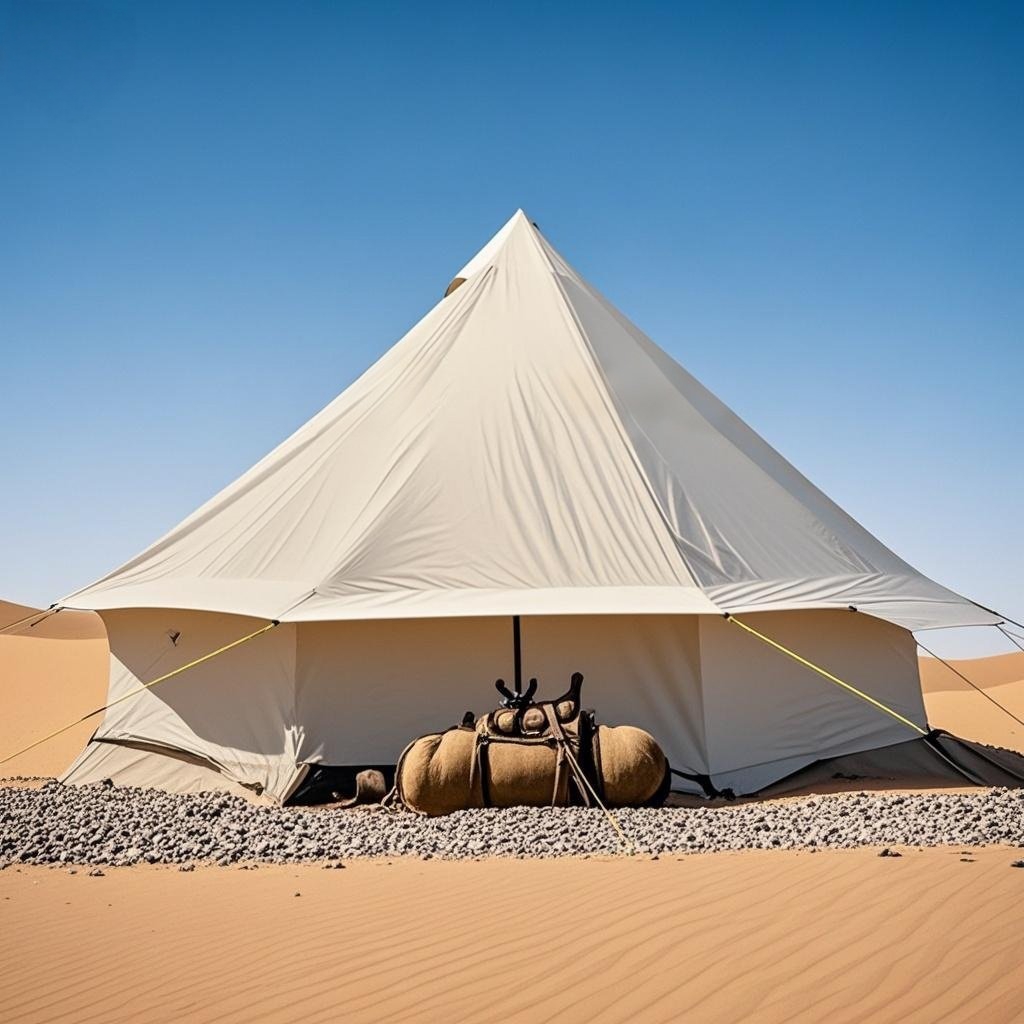 Camping Cooking Tent - 6-8 Person Spacious Camping Tent for