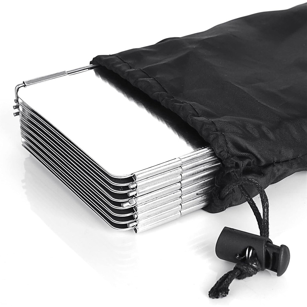 Camping Cooking Lightweight - Lightweight Folding Camping Stove Windshield 9/10/8