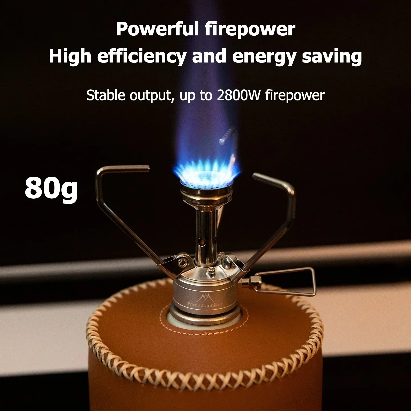 Camping Cooking Heater - Mountainhiker Ultralight 304 Stainless Steel Integrated