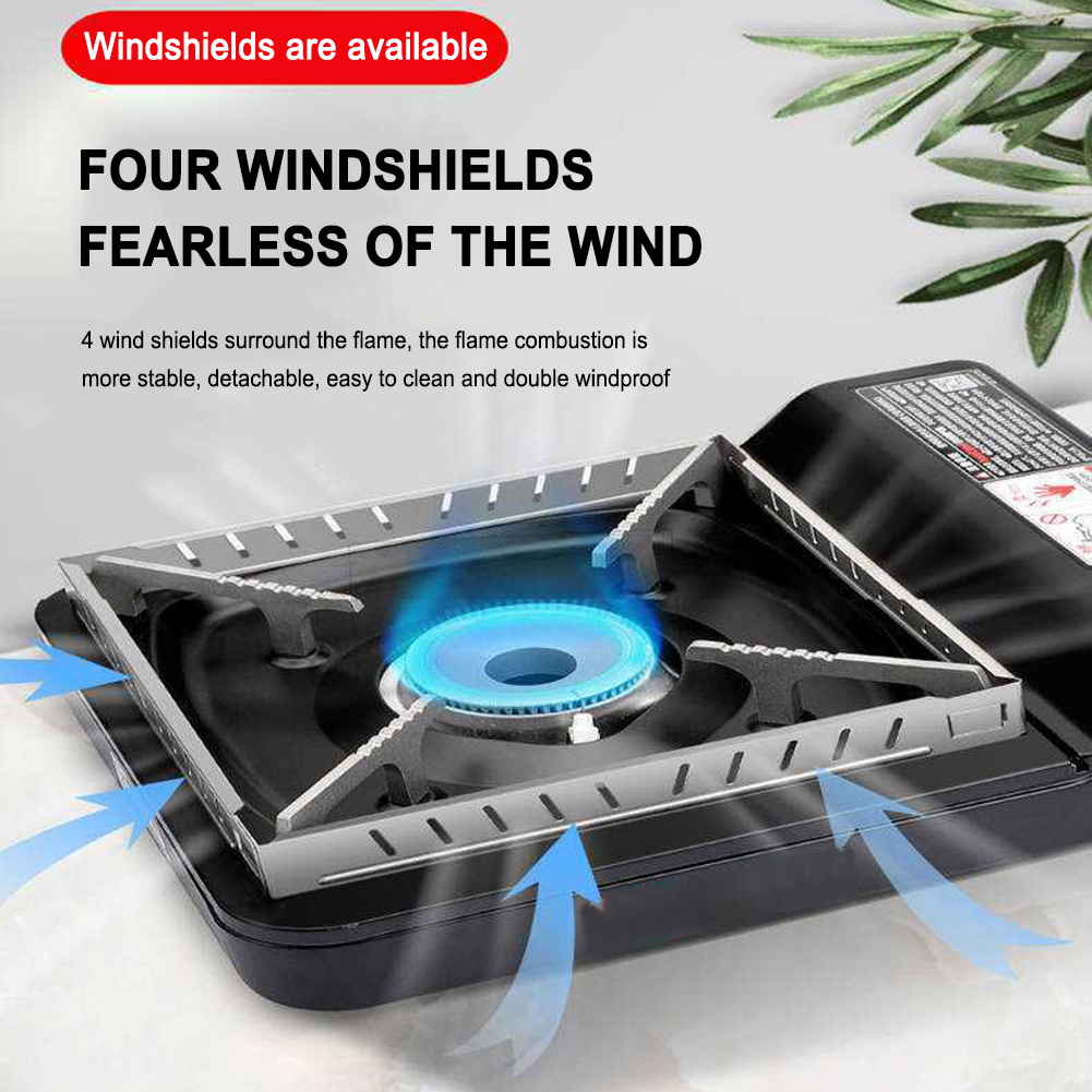 Camping Cooking Wind Blocker - Camping Stove Windscreen Detachable Camping Wind
