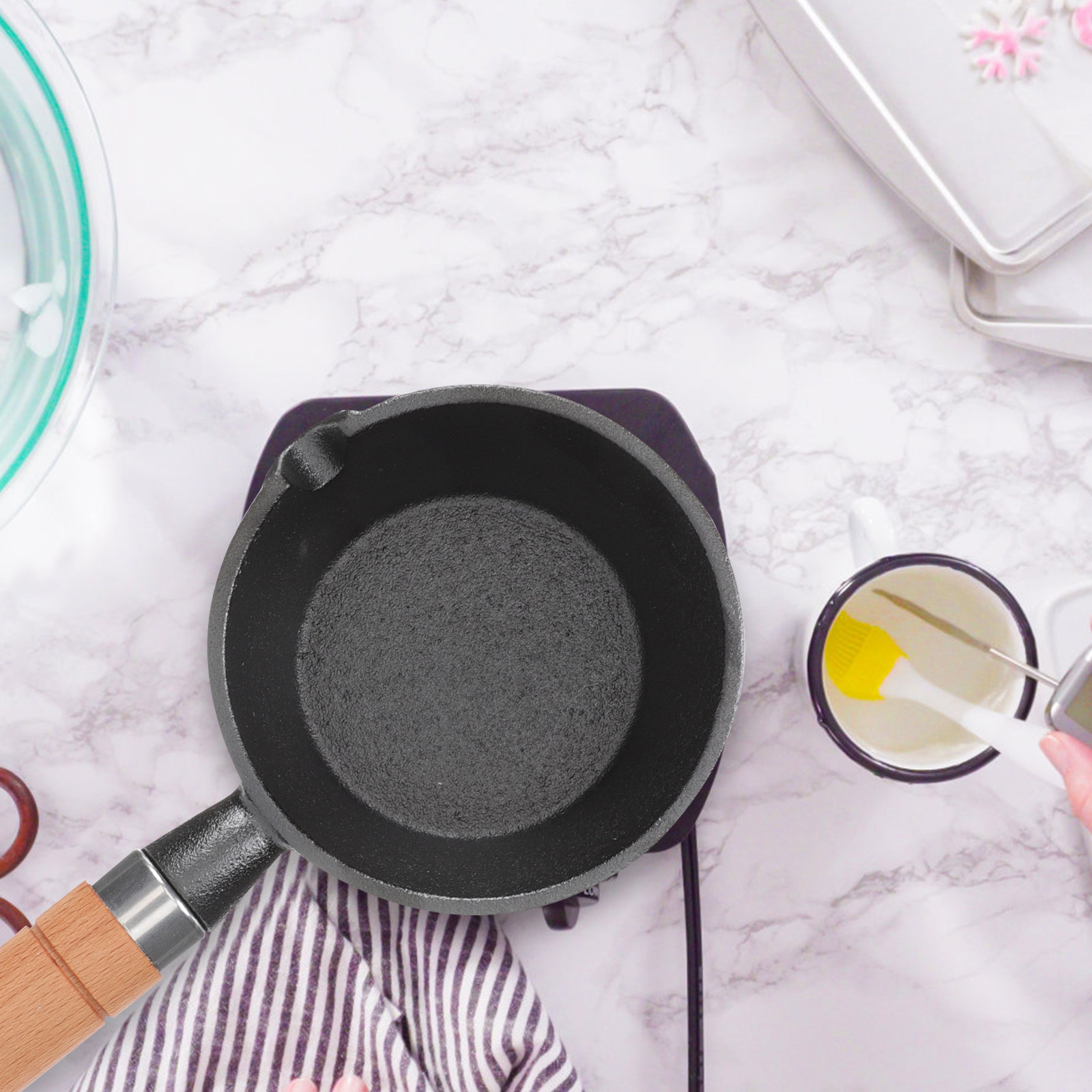 Skillet Cast Iron Camp - Mini Cast Iron Skillet Small Frying