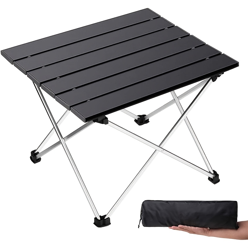 Camping Cooking Equipment - Portable Foldable Camping Table, Lightweight for