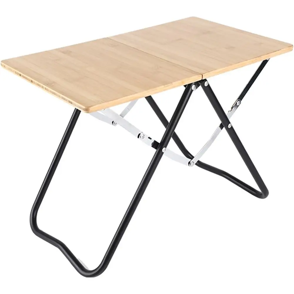 Camp Grill Portable Folding - Portable Folding Bamboo Camping Table for