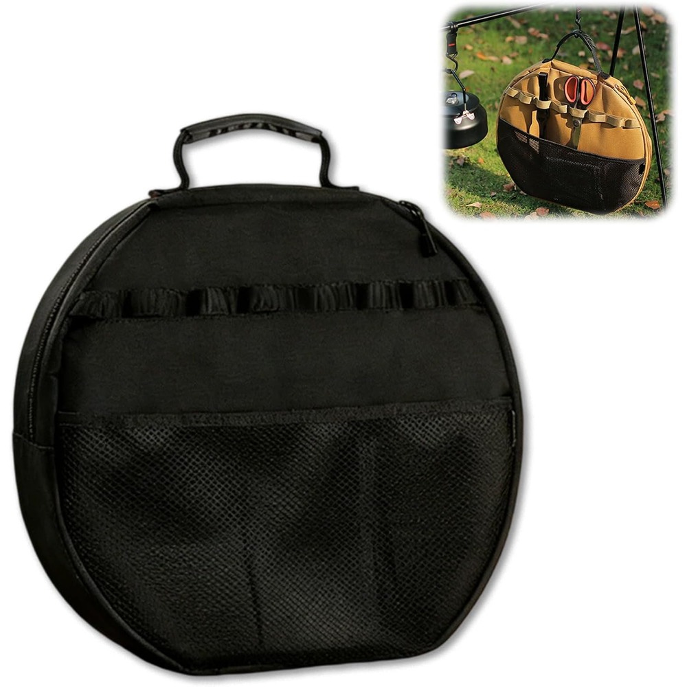 Camping Cooking Survival - Grill Pan Storage Bag, Portable Pouch
