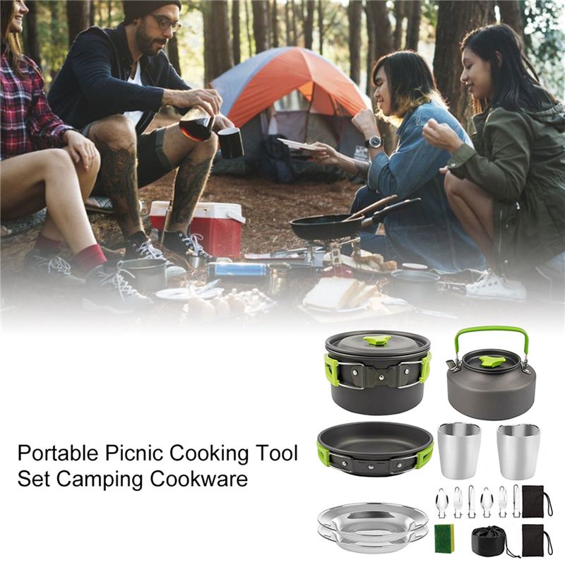 【BUYERS】Camping Cookware Porta - Camping Cooking Equipment 评论和价格