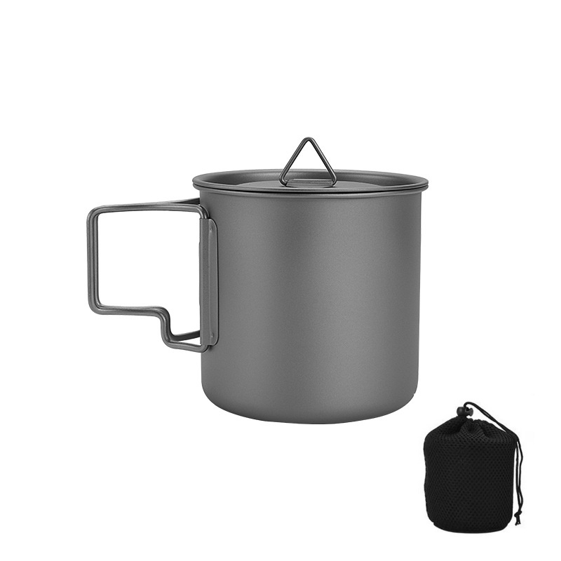 Titanium Camping Mug with Fold - Camping Cooking Survival 评论和价格
