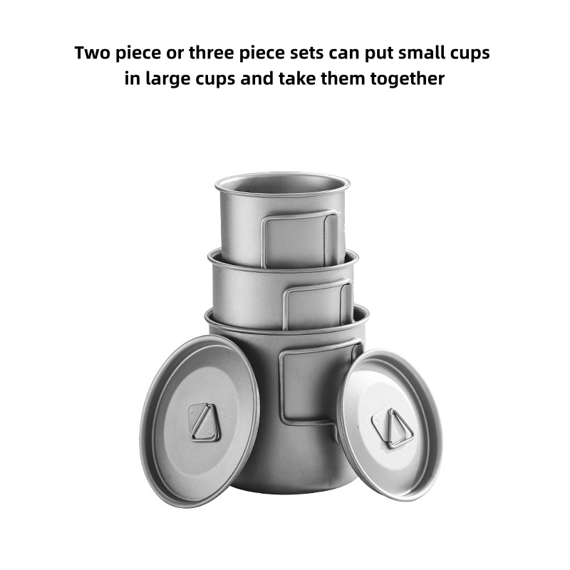 Titanium Camping Mug with Fold - Camping Cooking Survival 评论和价格