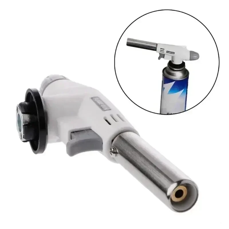 Portable Metal Flame Gun Butan - Camping Cooking Flame 评论和价格
