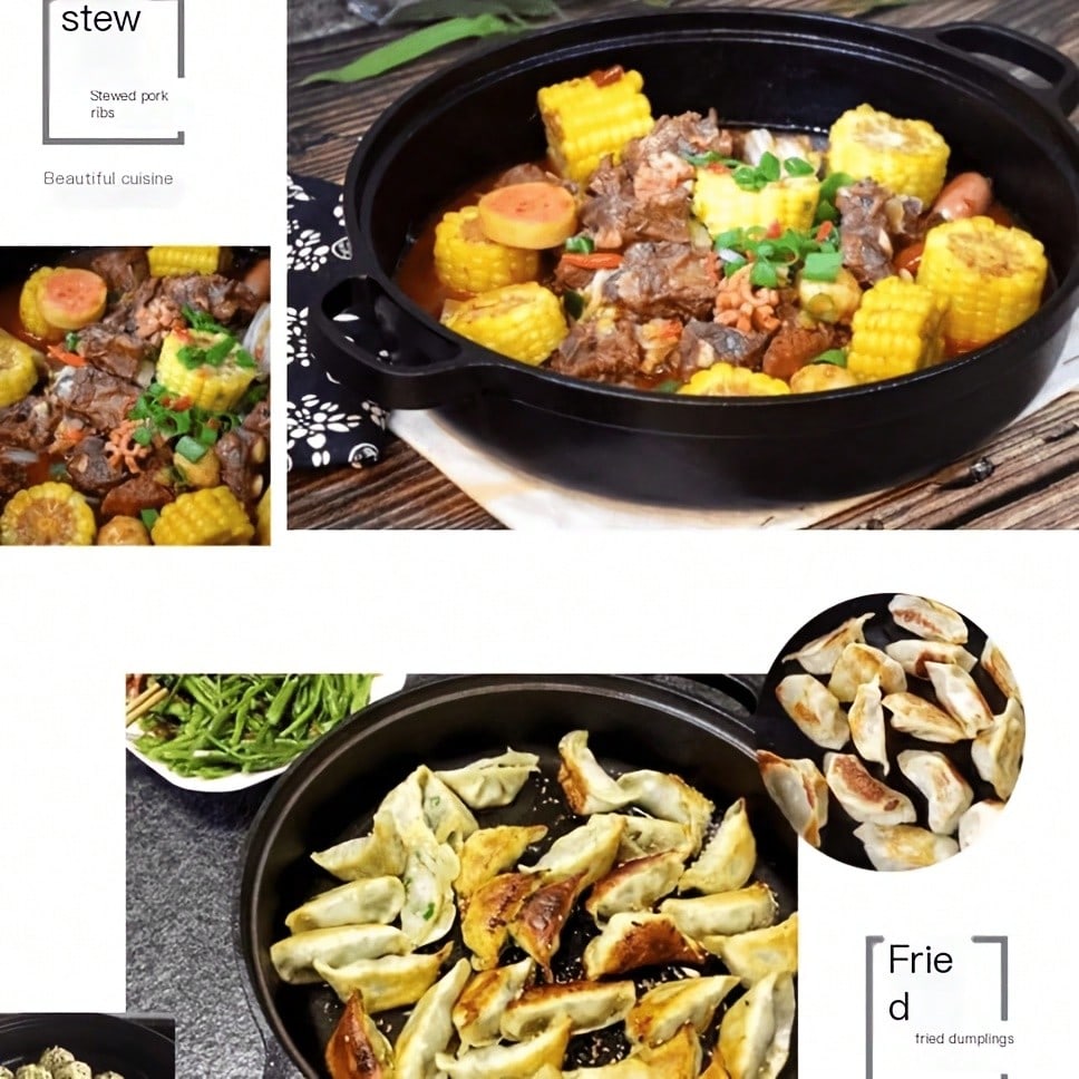 Cast Iron Skillet Set With Dua - Skillet Cast Iron Camp 评论和价格