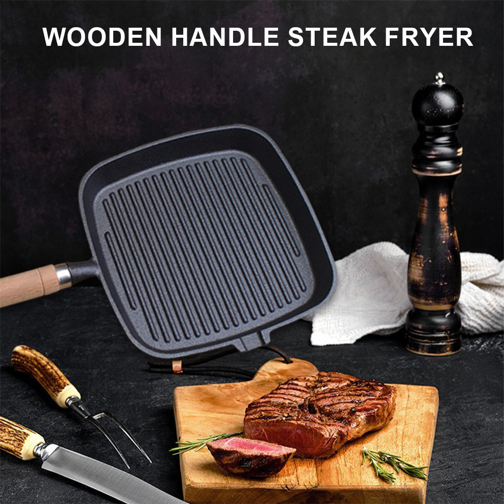 Iron Skillet Uncoated Non-stic - Skillet Cast Iron Camp 评论和价格