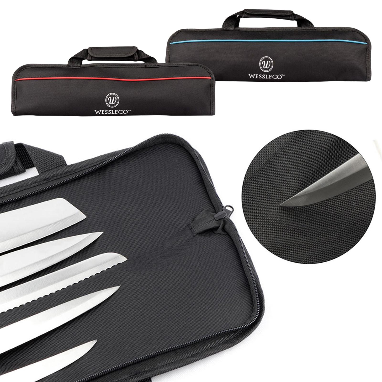 Chef Knife Storage Bag Oxford  - Camping Cooking Utensil Roll 评论和价格