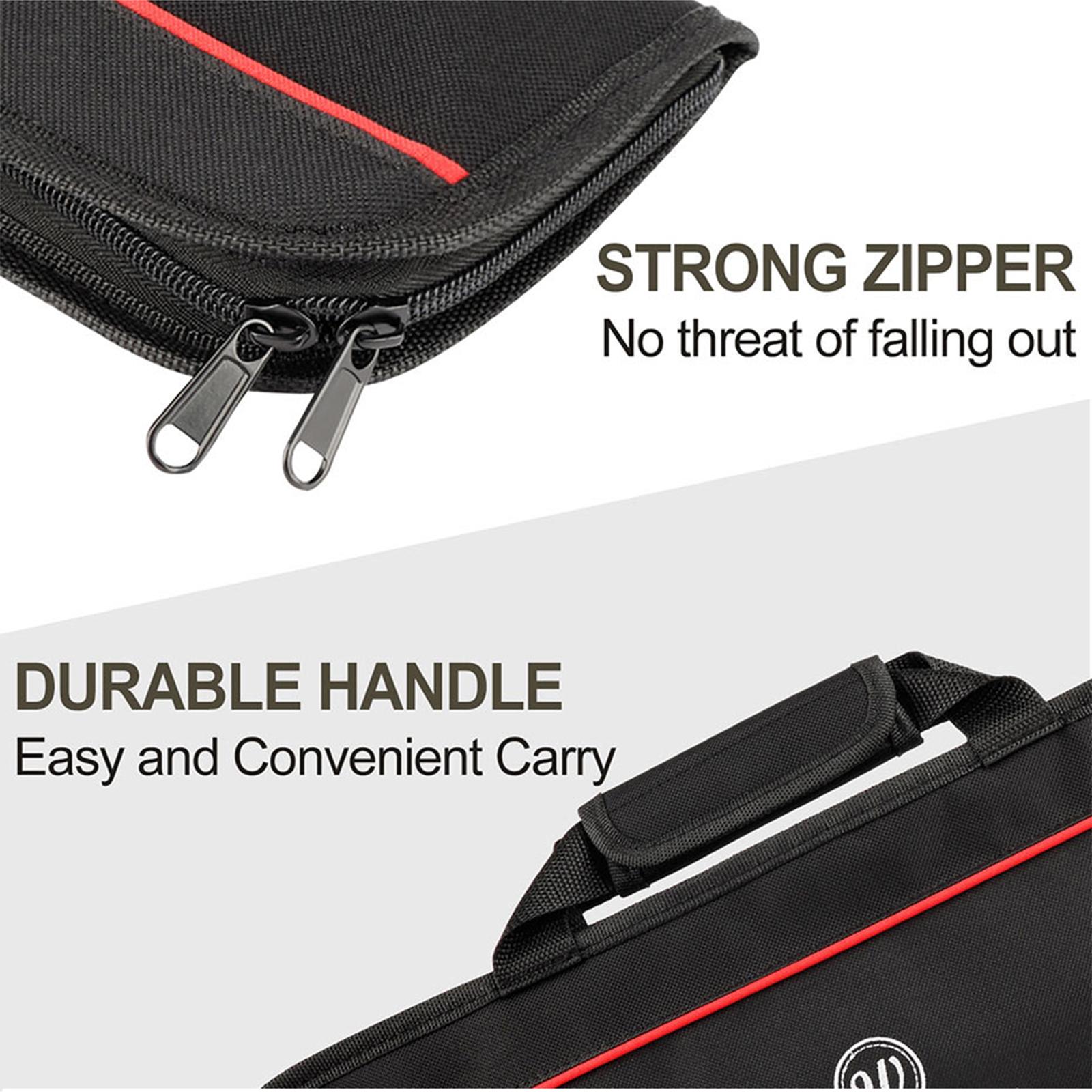 Chef Knife Storage Bag Oxford  - Camping Cooking Utensil Roll 评论和价格