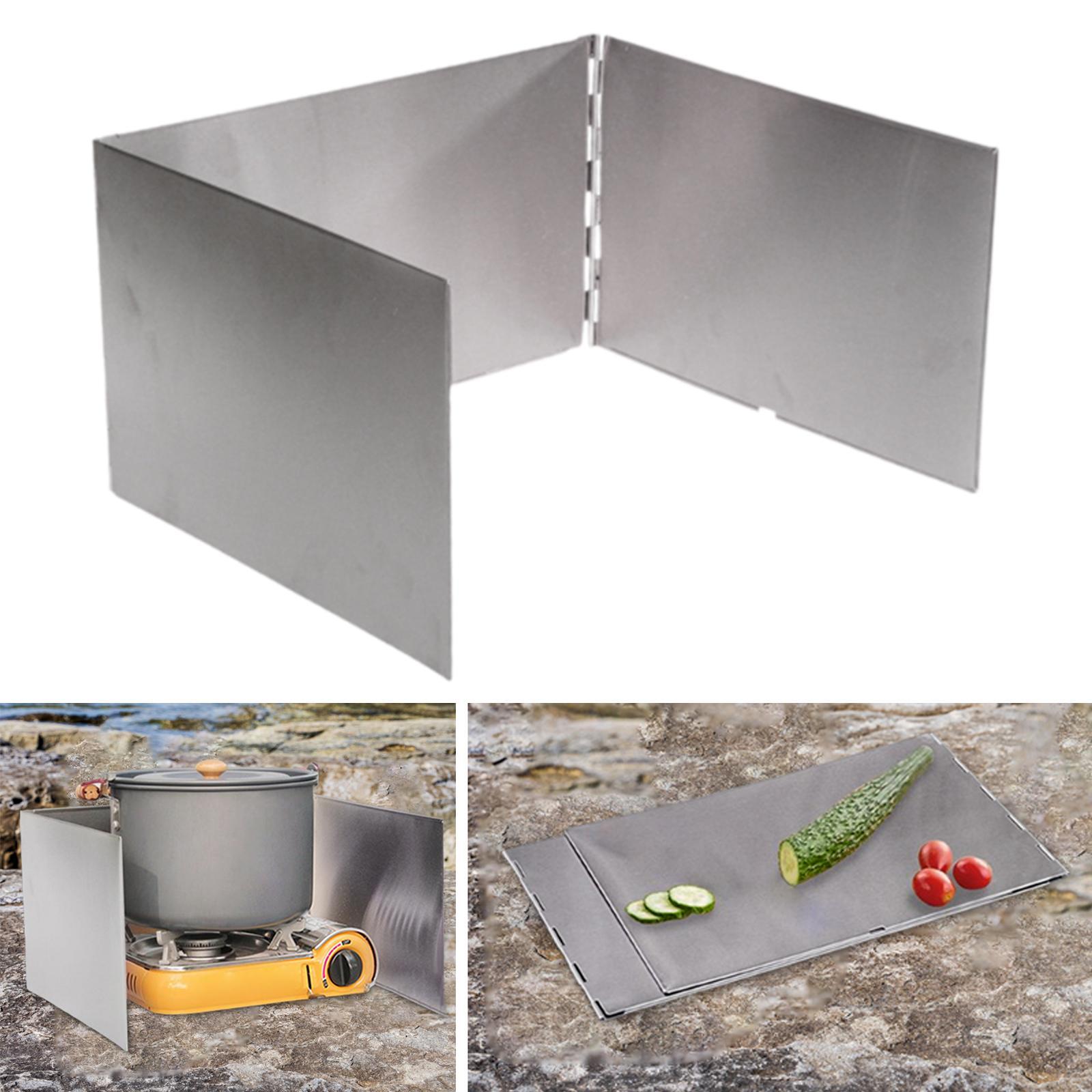 Camping Wind Blocker Portable  - Camping Cooking Wind Blocker 评论和价格