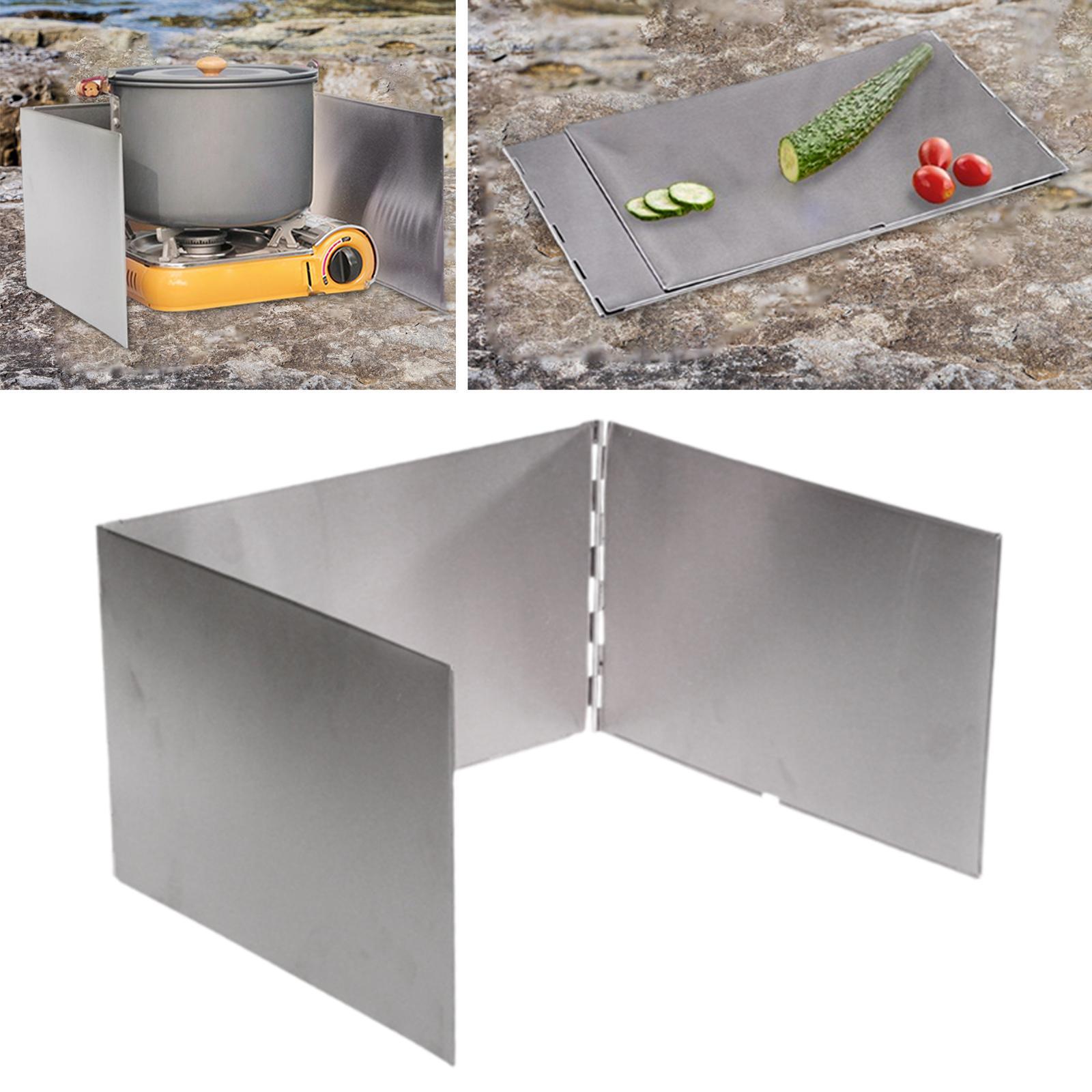 Camping Wind Blocker Portable  - Camping Cooking Wind Blocker 评论和价格