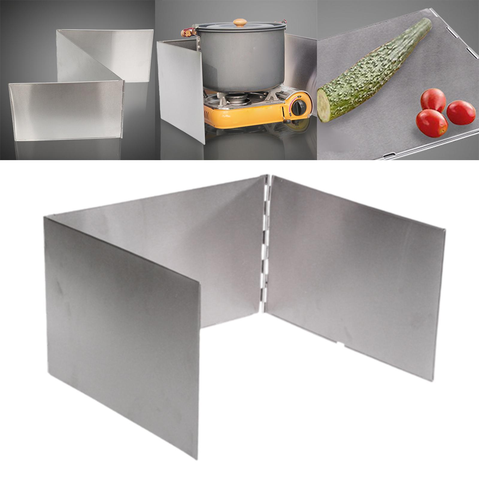 Camping Wind Blocker Portable  - Camping Cooking Wind Blocker 评论和价格