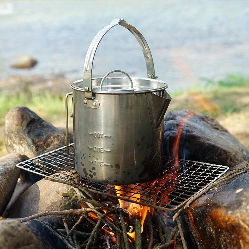 1PC Compact and Portable 1.2L  - Camping Cooking Ware 评论和价格