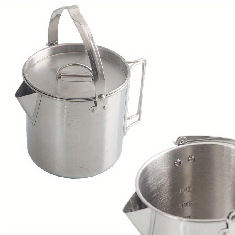 1PC Compact and Portable 1.2L  - Camping Cooking Ware 评论和价格
