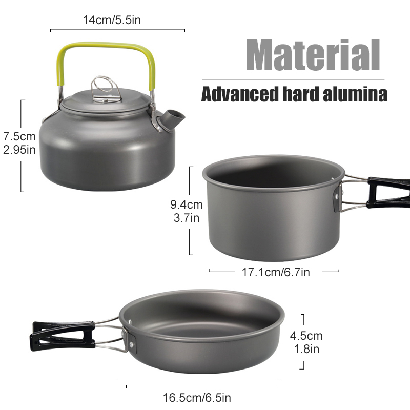 WESTTUNE Camping Cookware Kit  - Camping Cooking Equipment 评论和价格