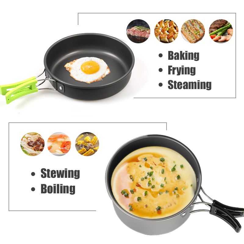 WESTTUNE Camping Cookware Kit  - Camping Cooking Equipment 评论和价格