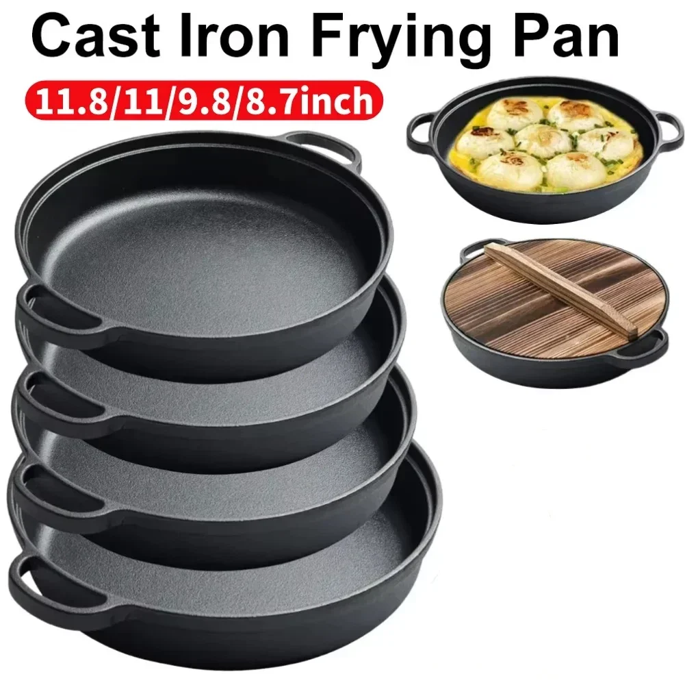 8.7/9.8/11/11.8inch Cast Iron  - Skillet Cast Iron Camp 评论和价格
