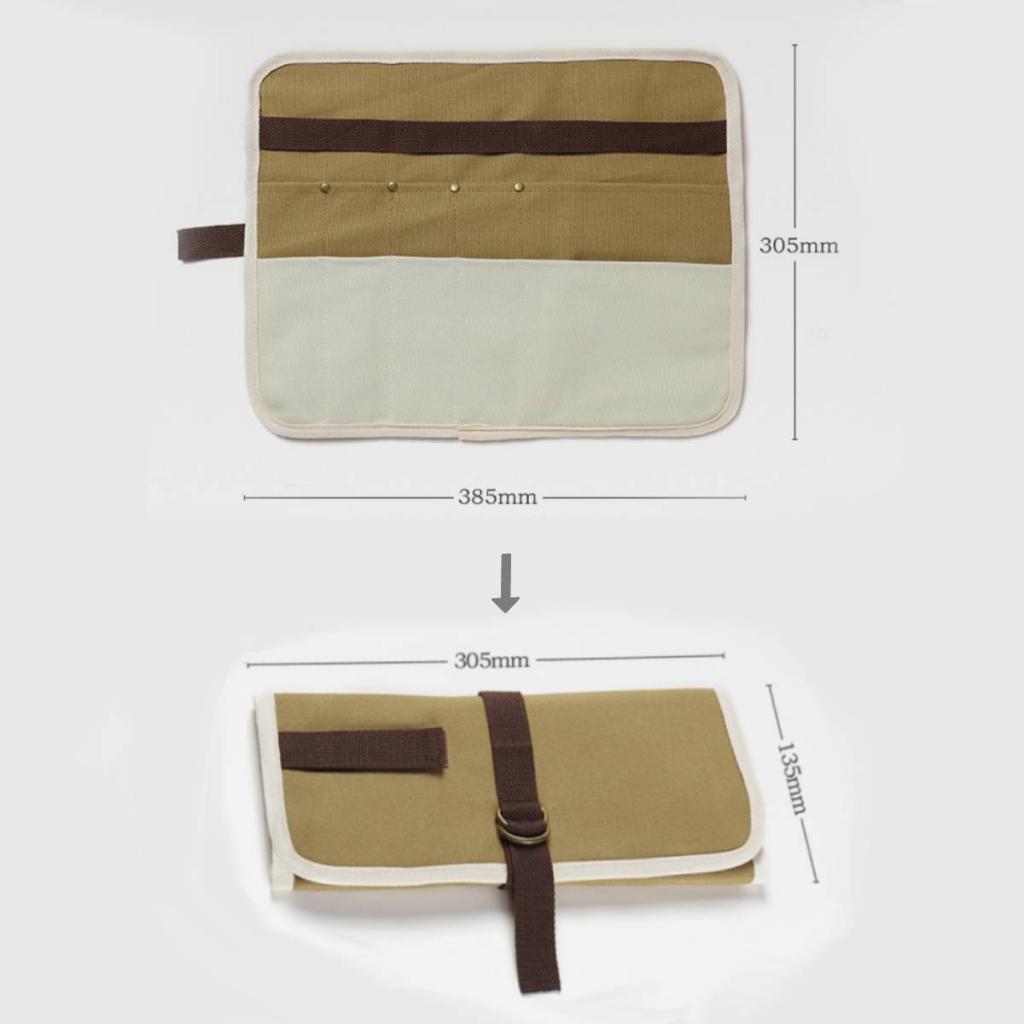 Tableware Storage Bag Cooking  - Camping Cooking Utensil Roll 评论和价格