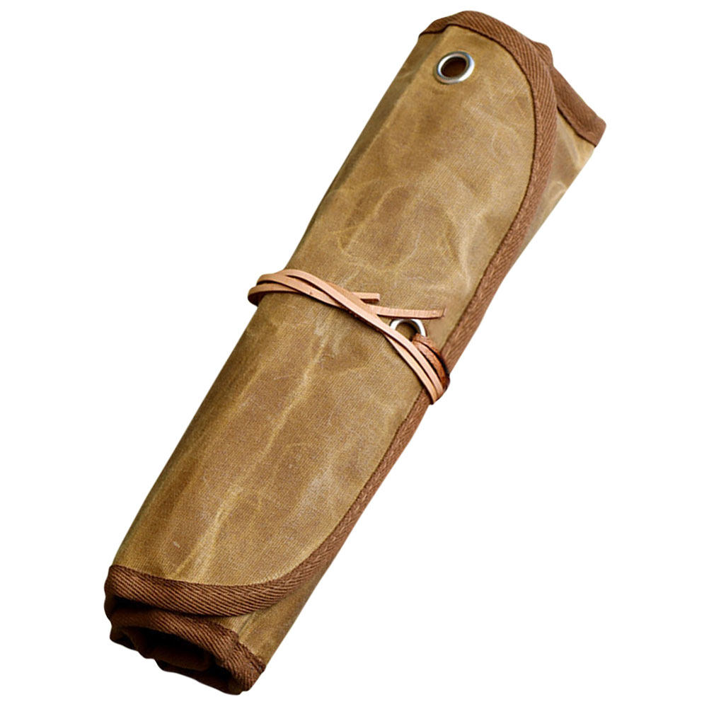 High Quality Canvas Tableware  - Camping Cooking Utensil Roll 评论和价格