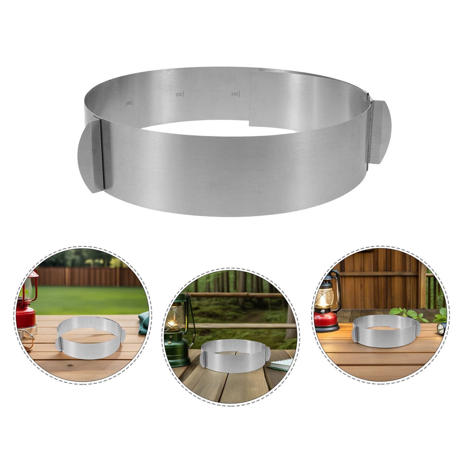 Adjustable Camping Stove Winds - Camping Cooking Wind Blocker 评论和价格