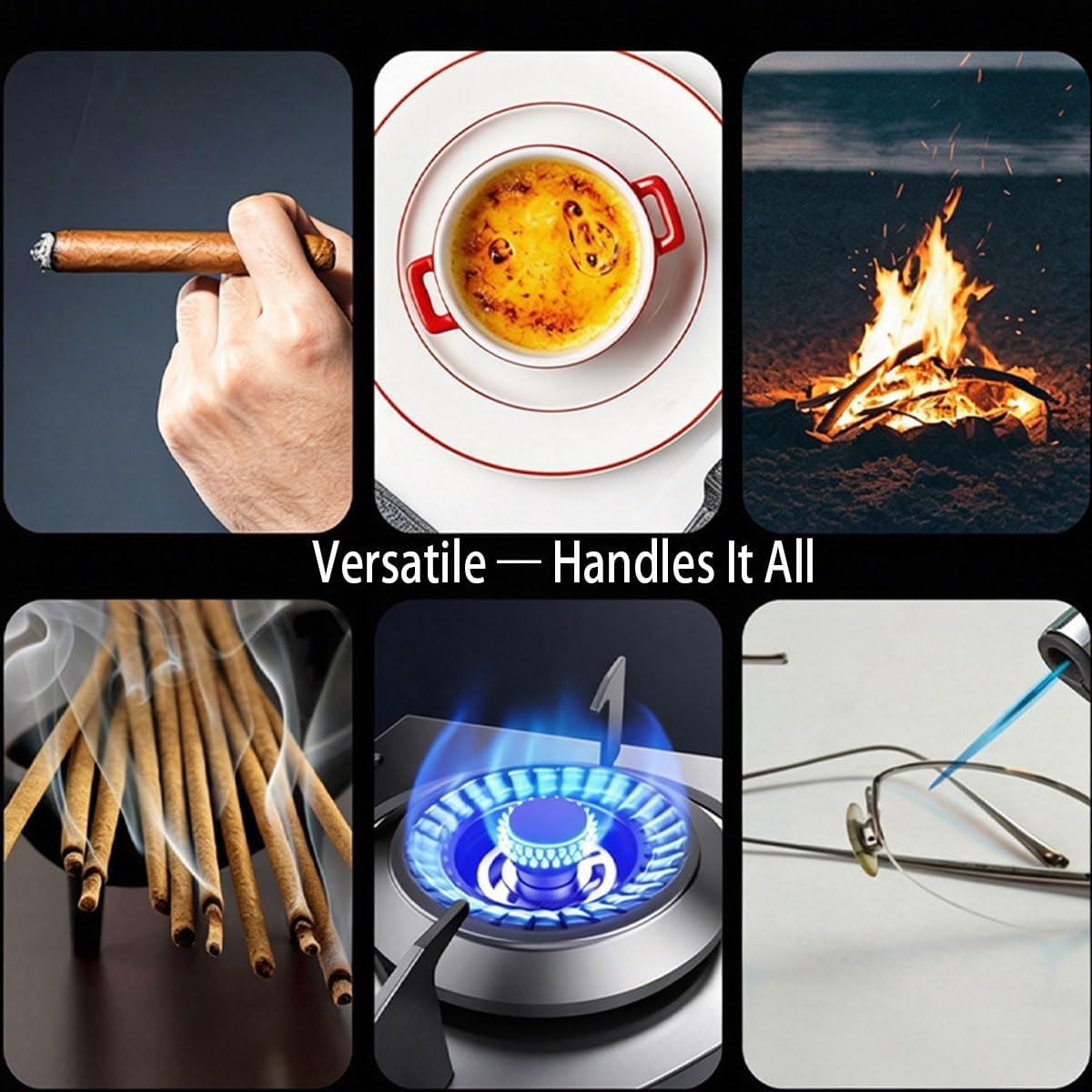 Butane-free, Portable Lighter, - Camping Cooking Flame 评论和价格