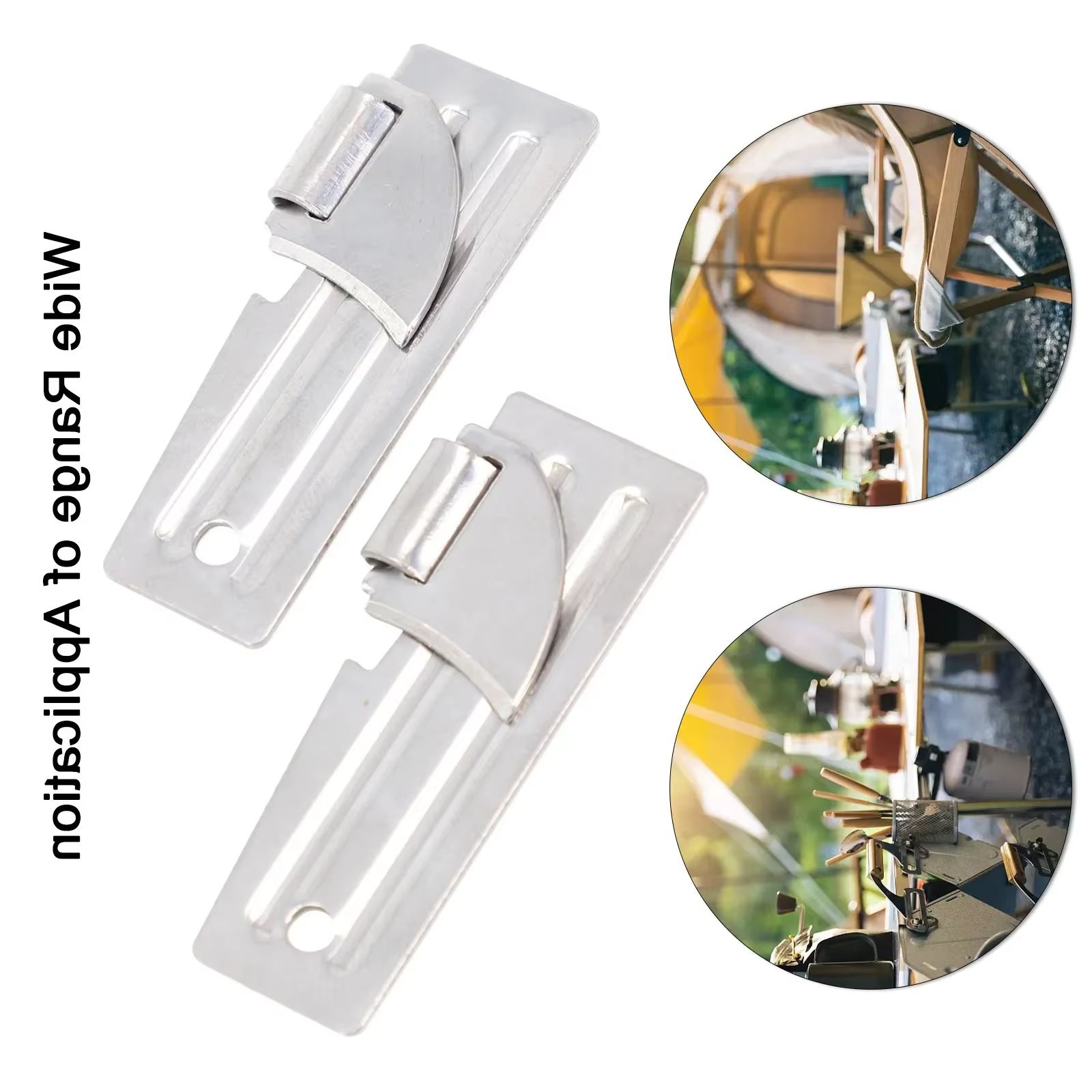 2pcs Stainless Steel Mini Fold - Camping Cooking Ware 评论和价格