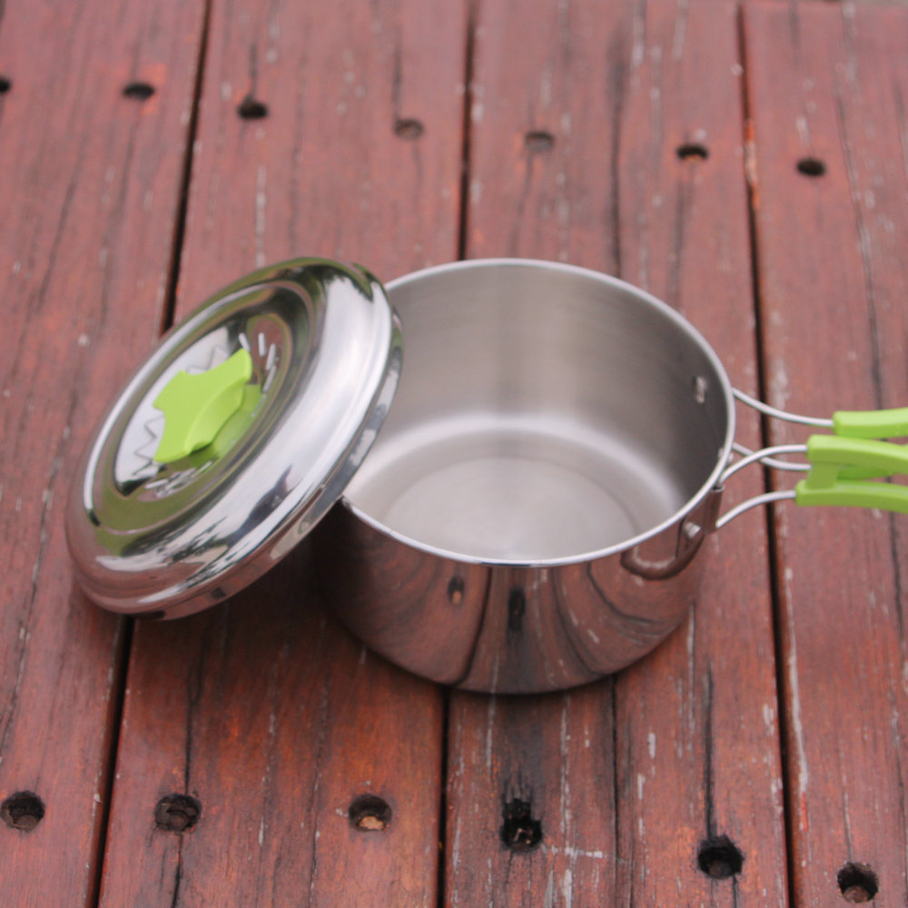 Camping Pot Lightweight Stainl - Camping Cooking Lightweight 评论和价格