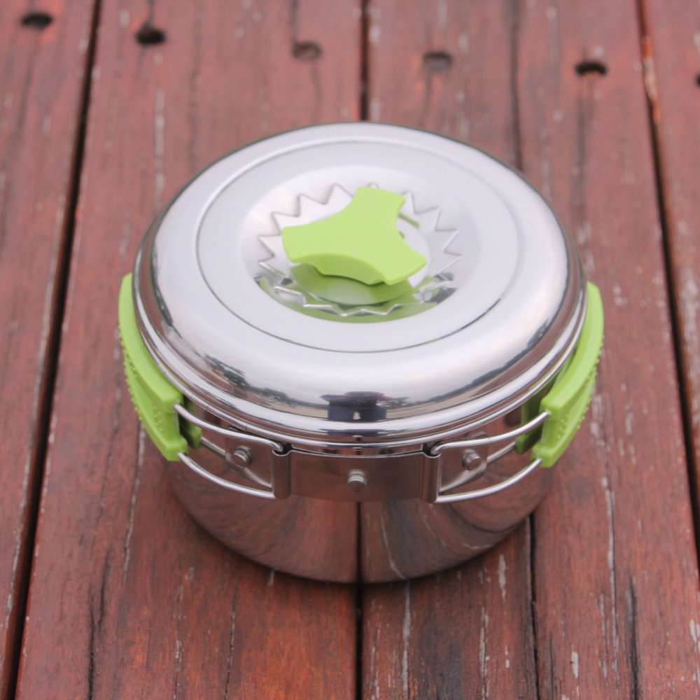 Camping Pot Lightweight Stainl - Camping Cooking Lightweight 评论和价格