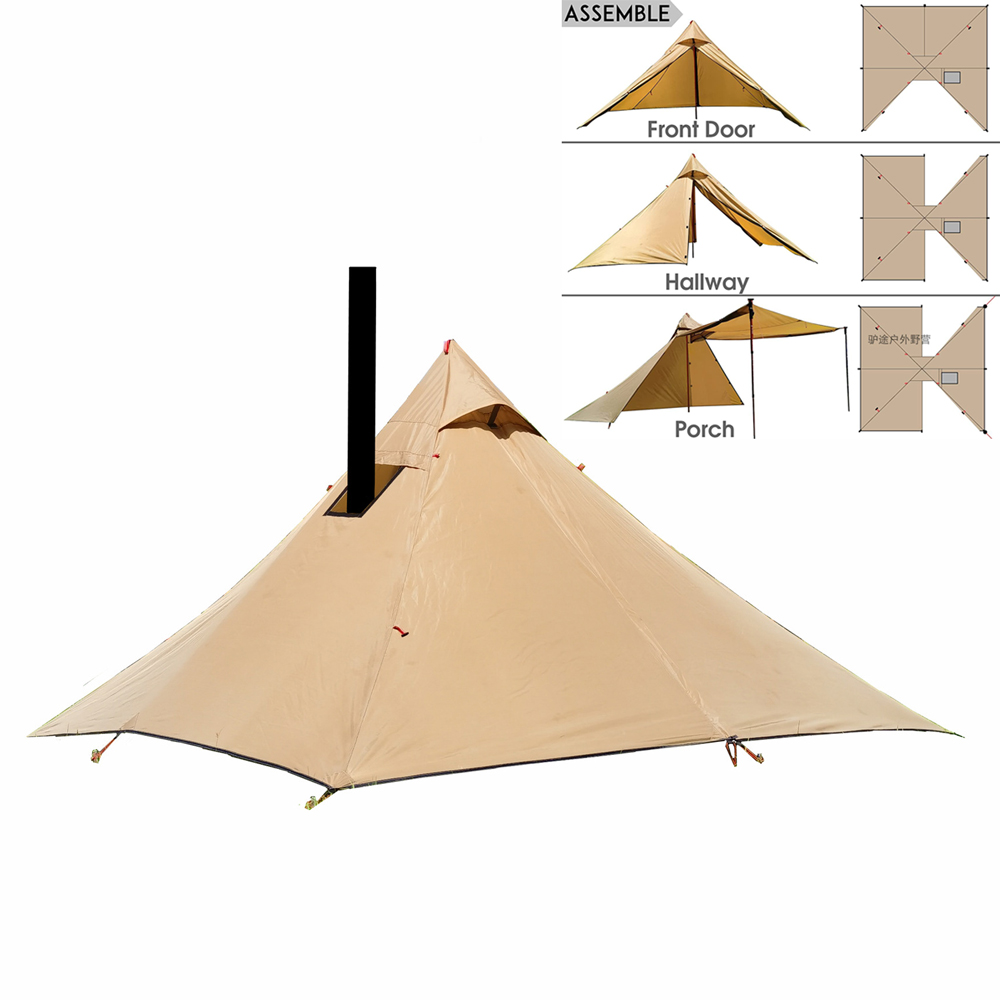 Outdoor 2 People Ultralight Mo - Camping Cooking Tent 评论和价格