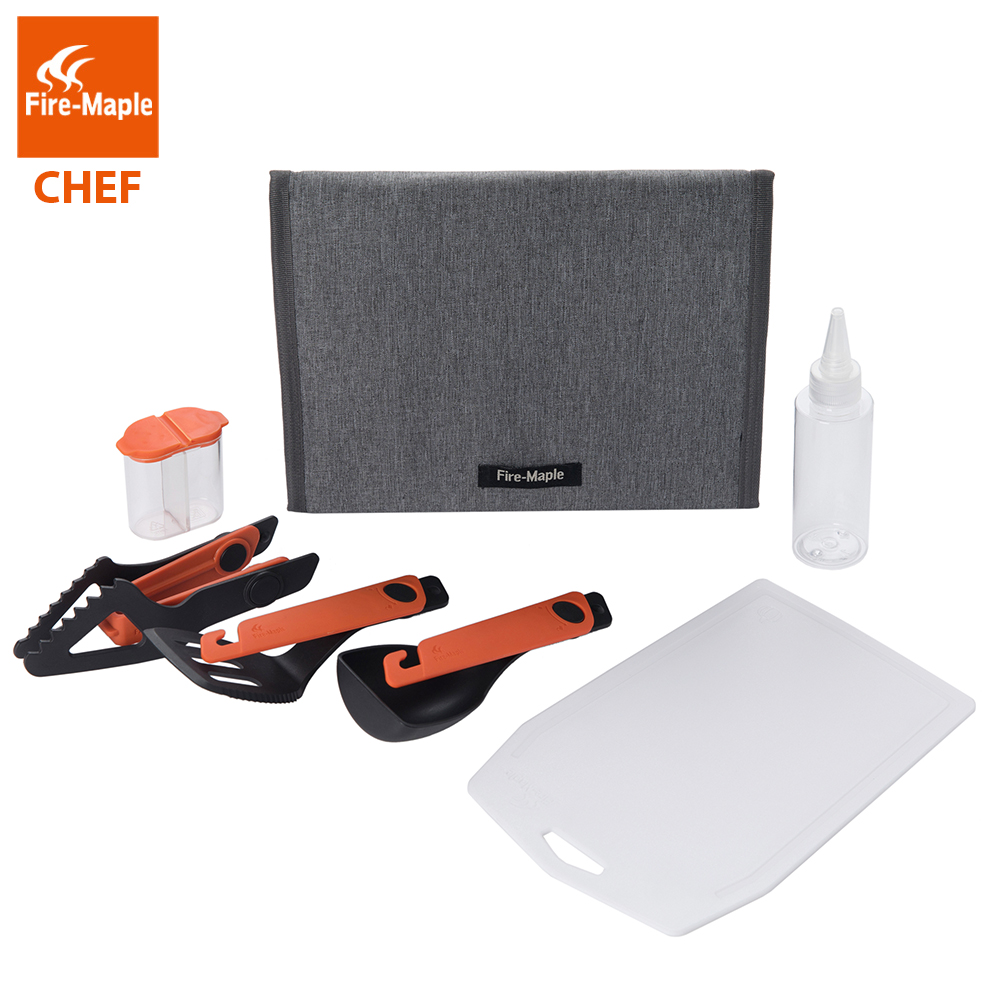Fire Maple Chef Cooking Utensi - Camping Cooking Essentials Kit 评论和价格