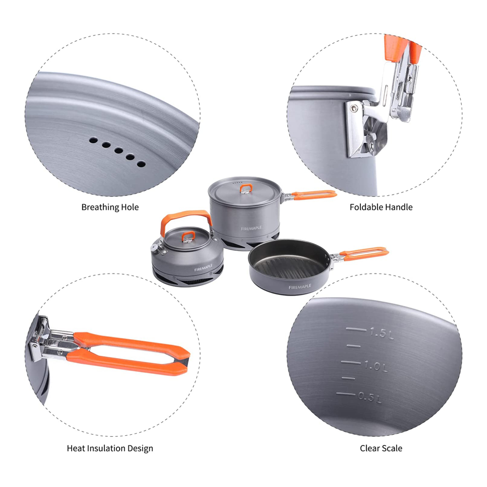 Fire Maple Camping Cookware Ut - Camping Cooking Ware 评论和价格