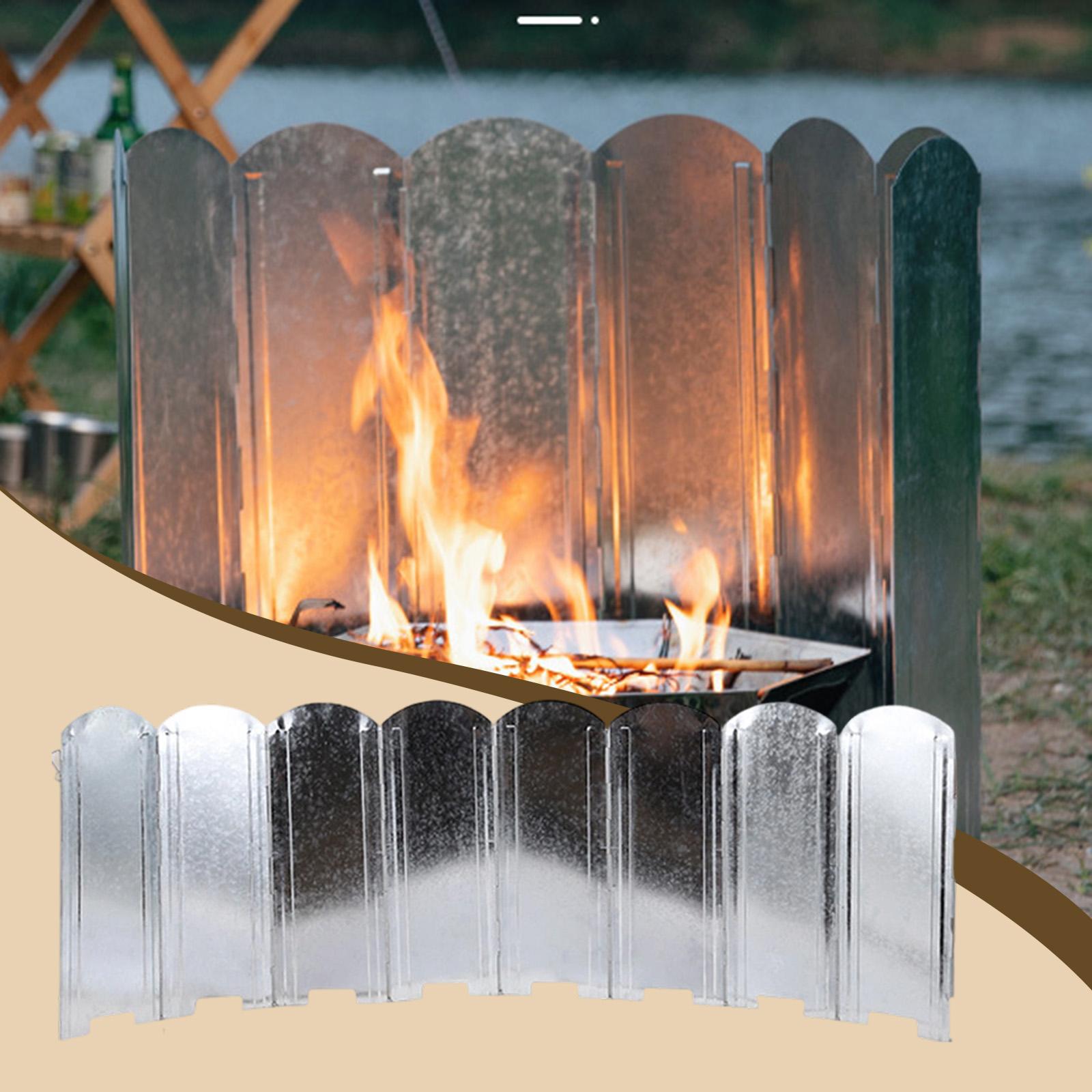 Outdoor Camping Stoves Windscr - Camping Cooking Wind Blocker 评论和价格