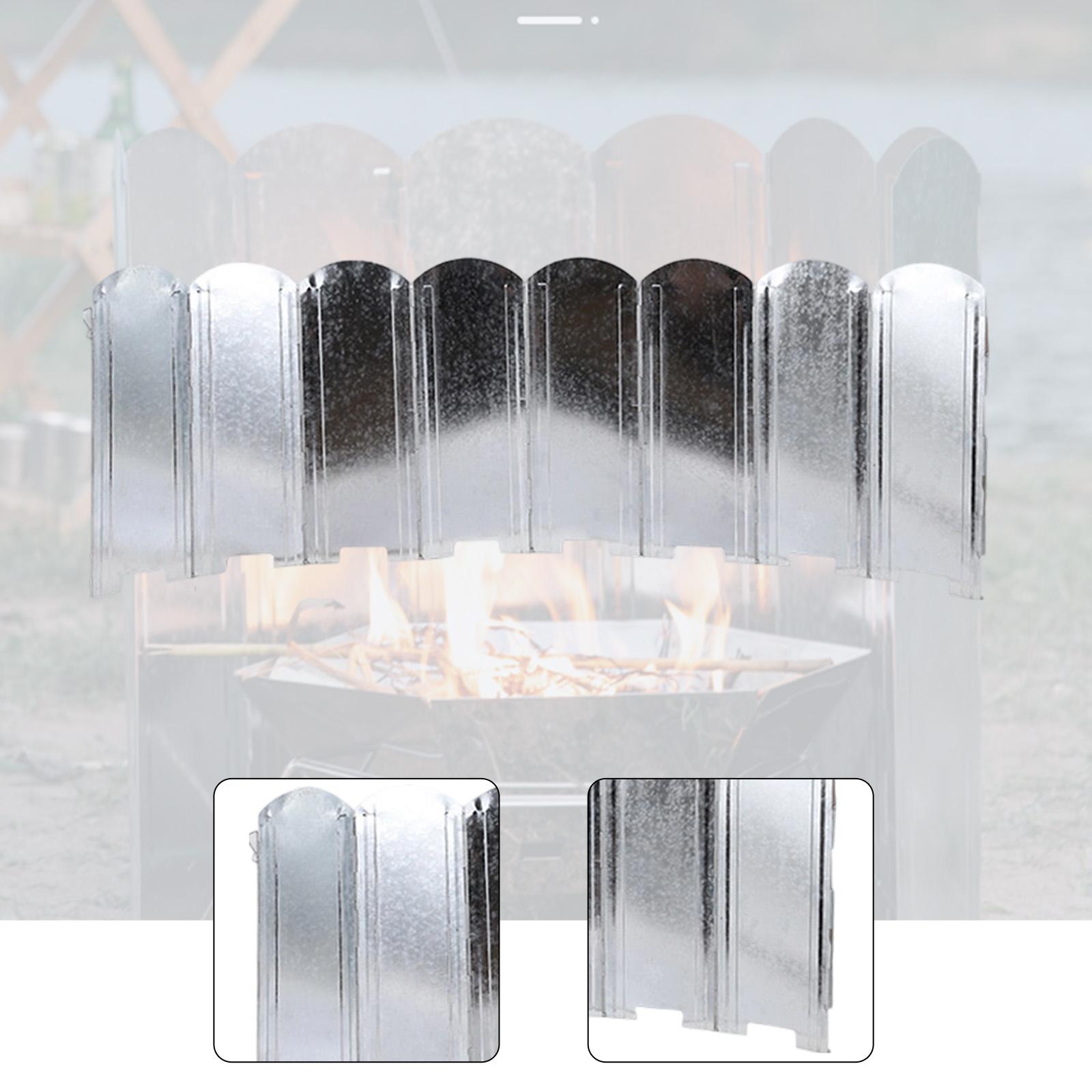 Outdoor Camping Stoves Windscr - Camping Cooking Wind Blocker 评论和价格