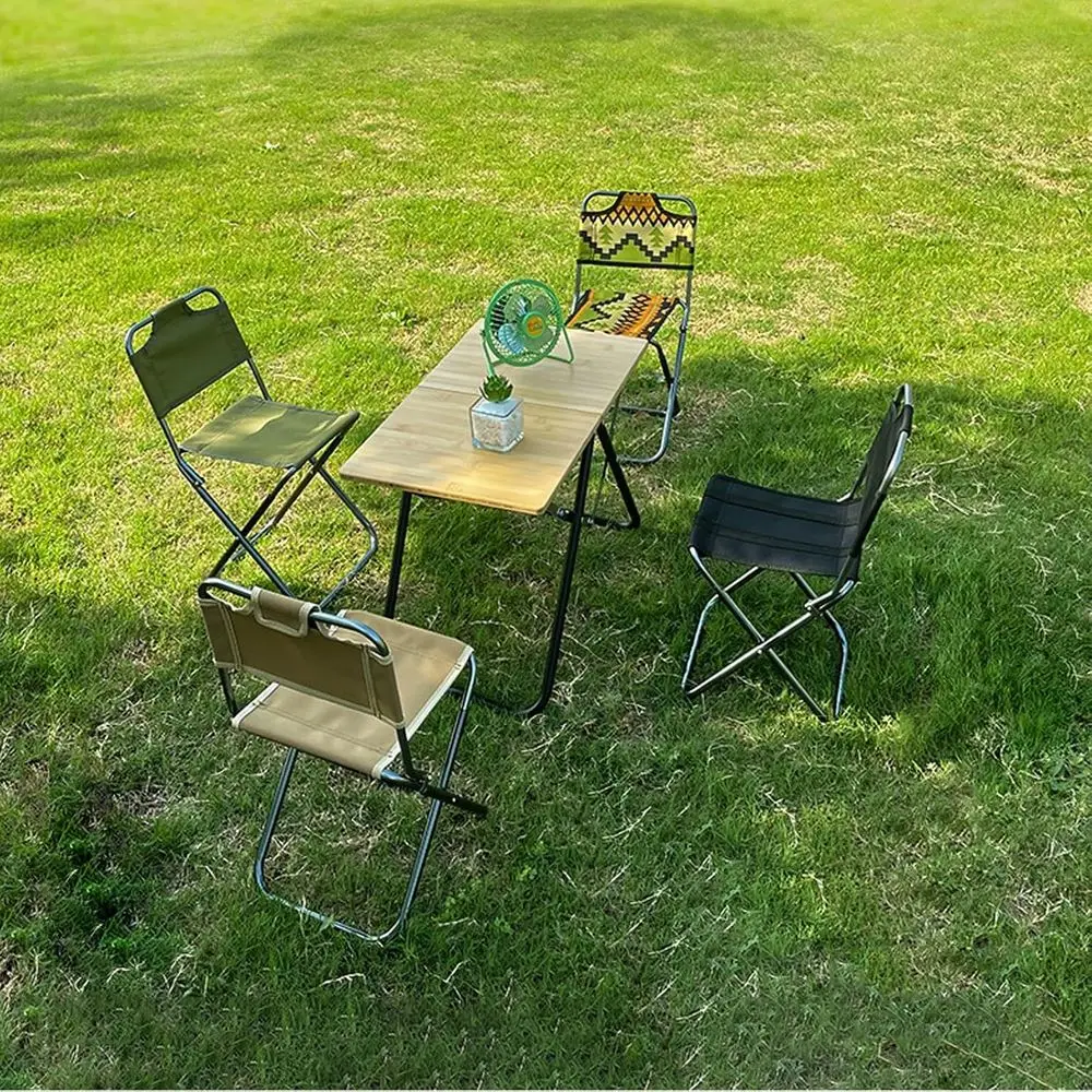 Portable Folding Bamboo Campin - Camp Grill Portable Folding 评论和价格
