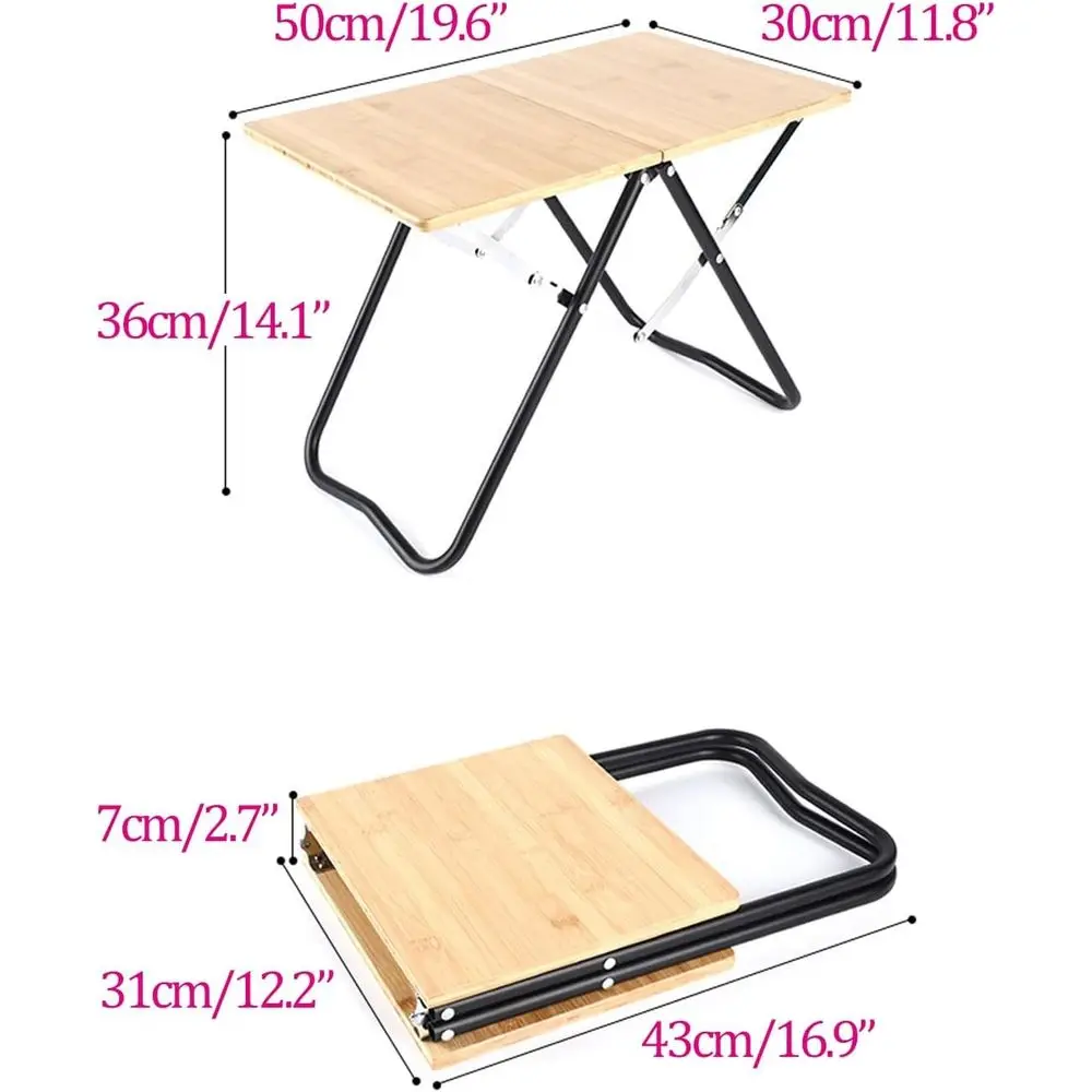 Portable Folding Bamboo Campin - Camp Grill Portable Folding 评论和价格